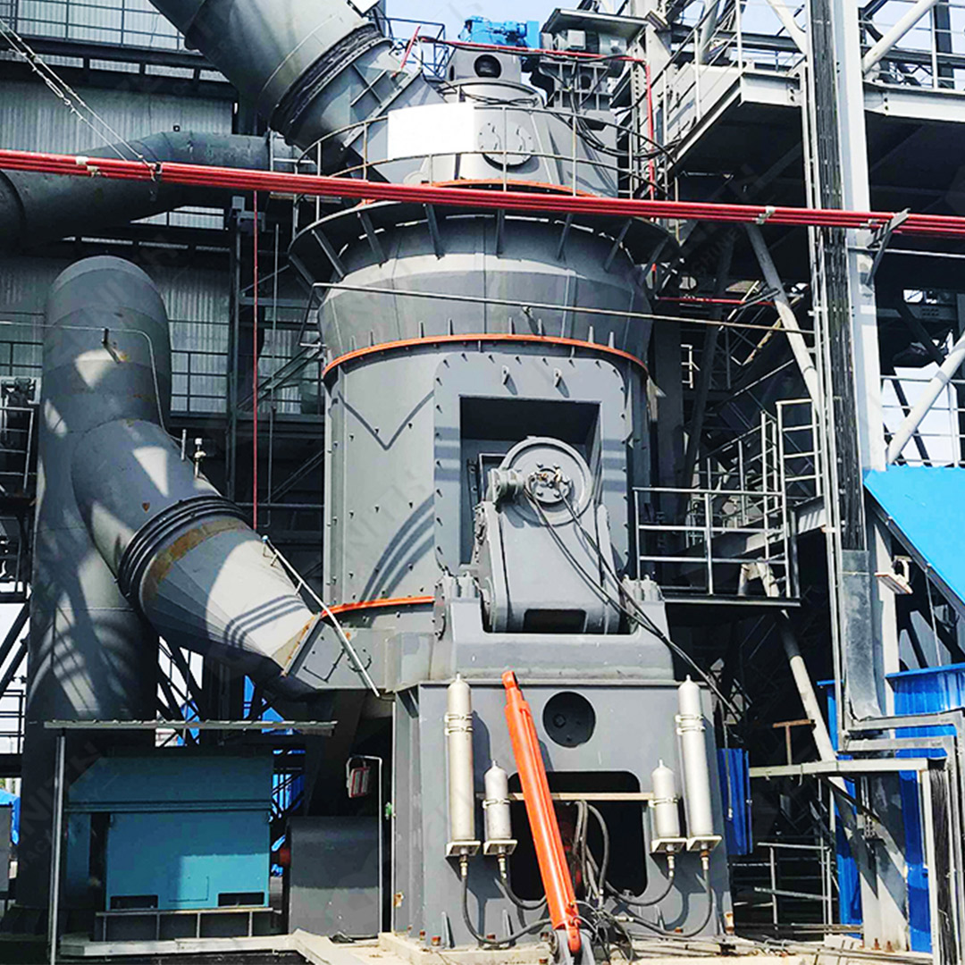 LM Vertical Grinding Mill operational diagram showing material flow